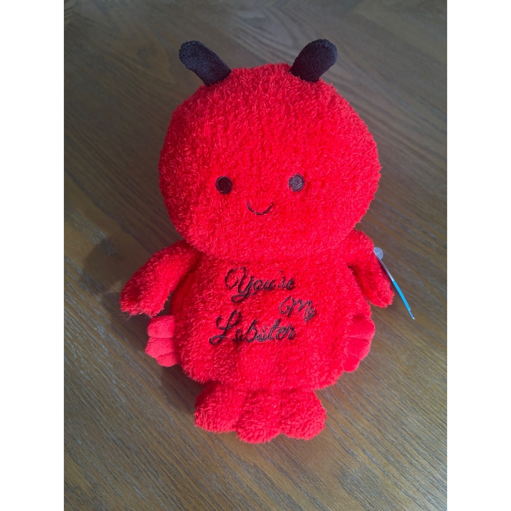 BumBumz Russ Friends TV Series Youre My Lobster Red Plush Bean Bag Toy NWT